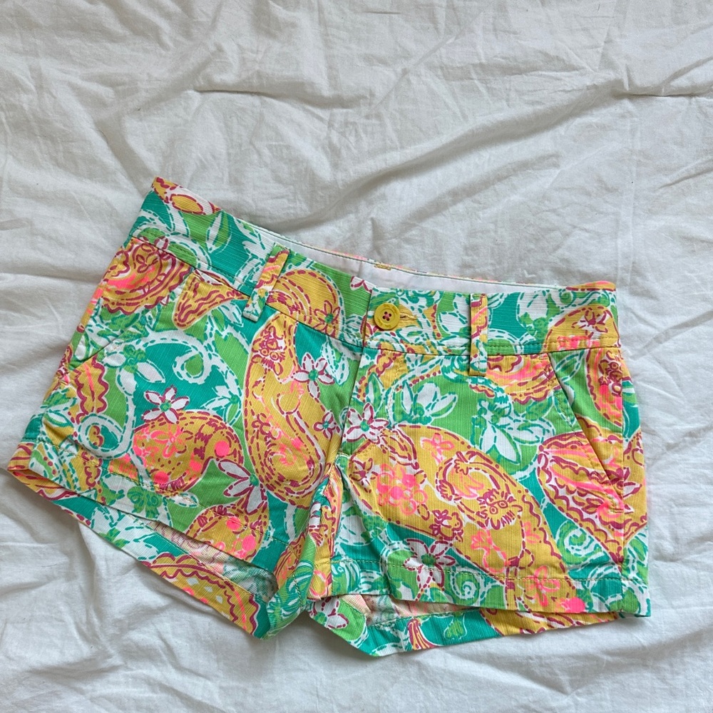 Lilly Pulitzer Callahan Shorts Size 0